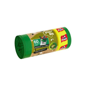Fino Sáčky Do Koše Green Life 60L/18Ks (20/krt)