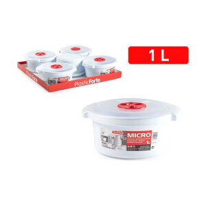 P.Forte Dóza plast do mikro.kul.1l (5/bal)