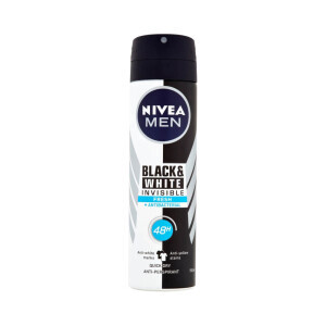 Nivea 150ml Spray M AP B&W Invisible Fresh (6/bal 12/krt)