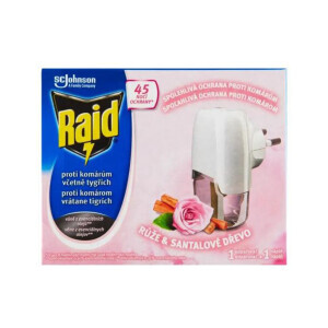 Raid Elek.odpařovač komplet tekutá Rose&Sandalwood 27ml CZ (12/bal)