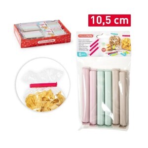 P.Forte spony na sáčky 6ks 10,5cm SURT (12/krt)