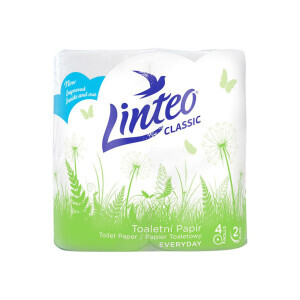 Linteo Toaletní papír Classic 4ks 2-vrstvý (20/bal)