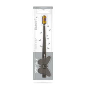 Soft Dent zubní kartáček Butterfly 1ks Ultrasoft (12/krt)