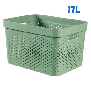 Curver Košík uložný 17L Zelená (5/krt)