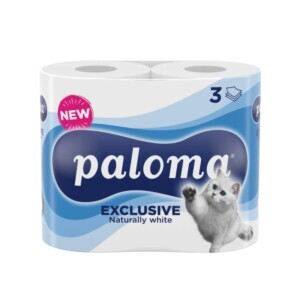Paloma Toaletní papír Exclusive 3-vrstvý (4/bal)