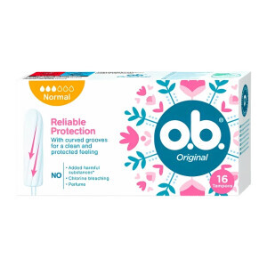 O.B. Tampony 16ks Normal (6/bal 180/krt)