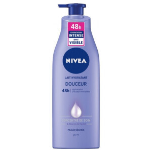 Nivea 250ml Těl.mléko Jemné hydratační (12/krt)