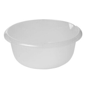 Miska kulatá s výlevkou Ø 32x13 6Ltransp. (10/krt)