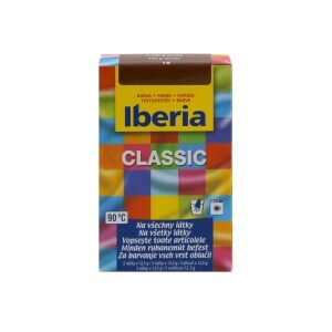 Iberia 2*12,5g Barva na textil tmavě hnědá (6/krt)