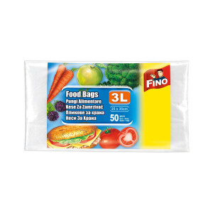 Fino Sáčky Mikrotenové 25X35 Cm 3L 50Ks (60/krt)