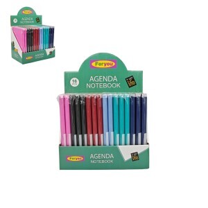 Poznámkový blok s gumou Deco A5 (16/bal 96/krt)
