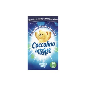 Coccolino vlhčené ubrousky do sušičky 20ks (6/krt)