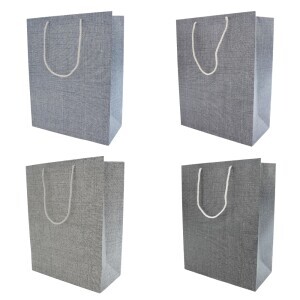 Dárková taška ''XL'' Grey (12/bal 288/krt)