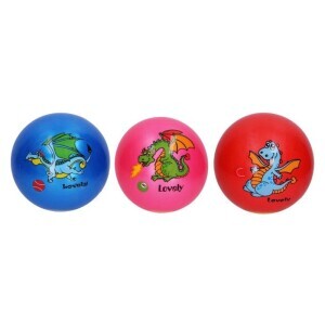 Míč gumový nenafouknutý drak 22 cm(500ks/krt)