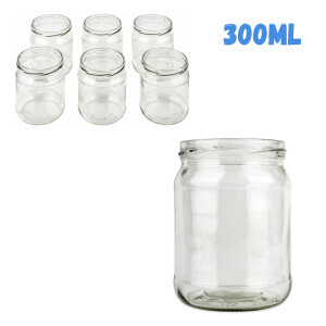 Sklenice zavařovací 300ml Ø66 6ks