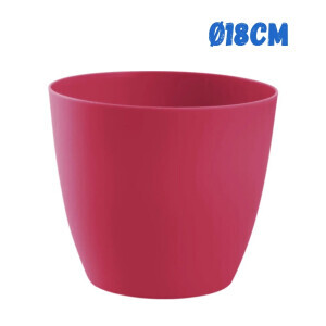Květináč Ella mat Ø18cm viva magenta(9/krt)