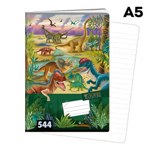 Argus Sešit A5/544 Jurassic Adventure (6/bal,96/krt)