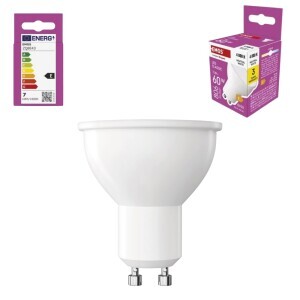 Emos žárovka led 7W(60W) GU10 NW (10/bal 60/krt)