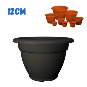 Květináč Venezia 12cm antracit (25/bal)