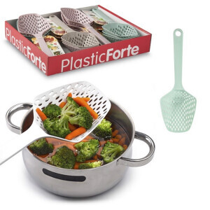P.Forte Naběračka děrovaná plast SURT VRM(12/bal)