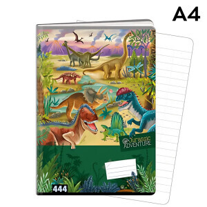 Argus Sešit A4/444 Jurassic Adventure (6/bal,48/krt)