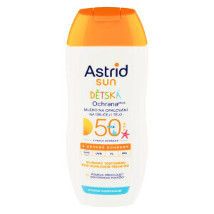 Astrid Sun Dětské 200ml Mléko Na Opalování OF50