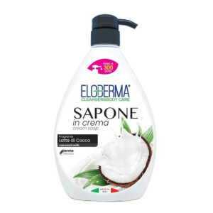 Eloderma 1l Mýdlo na ruce CZ Kokos (6/krt)
