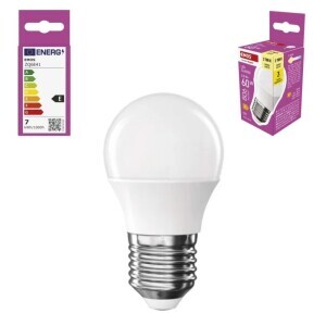 Emos Žárovka Led Classic Mini GL 6,5W E27 WW (10/bal 100/krt)