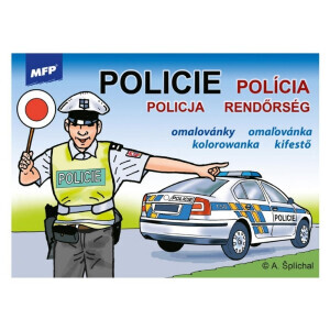 MFP Omalovánky Policie