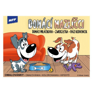 MFP Omalovánky Domácí mazlíčci