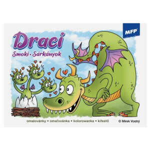 MFP Omalovánky Draci