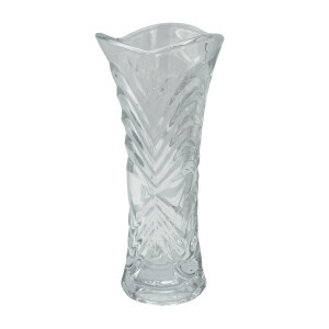 Váza skleněná 18*8cm (48/krt)