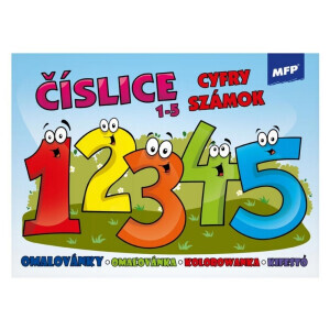 MFP Omalovánky Číslice 1-5