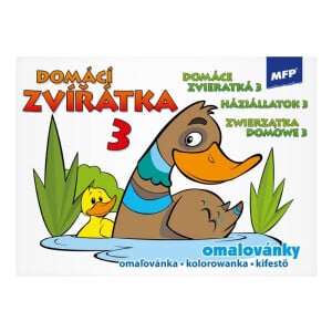MFP Omalovánky Domácí zvířátka 3