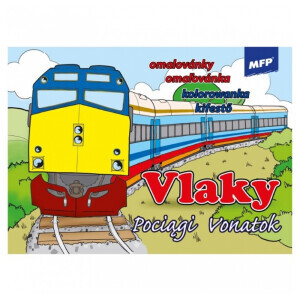 MFP Omalovánky Vlaky