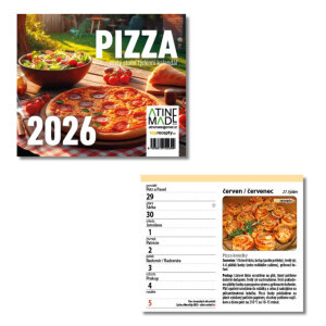 Atinemade Kalendář Pizza (10/krt)