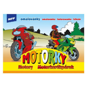 MFP Omalovánky Motorky