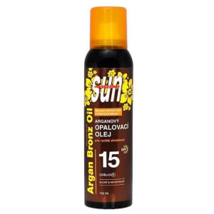 Vivaco Sun 150ml Arganový opalovací olej OF15(12/krt)