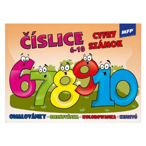 MFP Omalovánky Číslice 6-10
