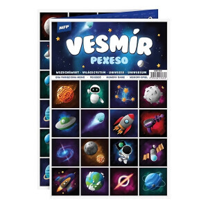 MFP Pexeso 3xA4 Vesmír