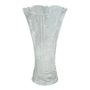 Váza skleněná 23,5*13cm (15/krt)