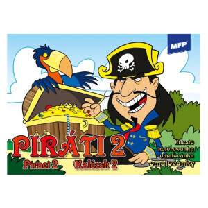 MFP Omalovánky Piráti 2