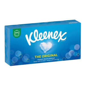 Kleenex box papír.kapesník 72ks The Original 3vrst. (12/krt)