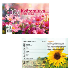 Atinemade Kalendář Květomluva (10/krt)