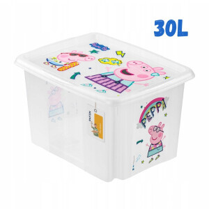 Úložný box průhl. 30L(5/krt)