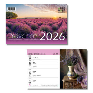 Atinemade Kalendář Provence (10/krt)