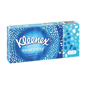 Kleenex papír.kapesníčky 8x9 2-vrstvý (24/krt)
