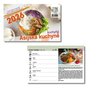 Atinemade Kalendář Asijská kuchyně (10/krt)