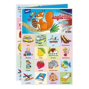 MFP Pexeso 3xA4 Angličtina pro děti