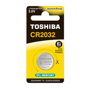 Toshiba Bateria CR2032(10/bal 400/krt)